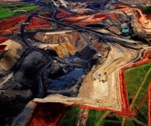 пазл Угольной шахте в Южной Африке